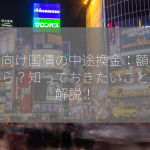 個人向け国債の中途換金：額面はいくら？知っておきたいこと全部解説！